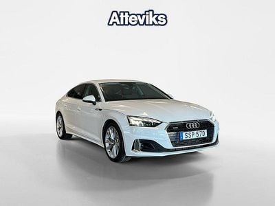 Begagnad Audi A5 Advanced 265 HK (194 kW) 2020 Vit Sportkupé