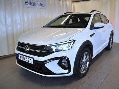 Vit Begagnad 2022 VW Taigo R-line SUV | 239 000 kr (Marknadspris)