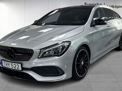 Silver Begagnad 2016 Mercedes CLA200 Shooting Brake AMG Kombi | 239 900 kr (Marknadspris)