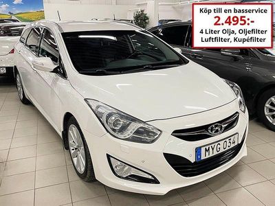 Vit Begagnad 2013 Hyundai i40 Kombi | 89 000 kr (Lite dyr)