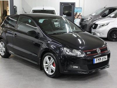 Begagnad VW Polo GTI 180 HK (132 kW) 2013 Svart Halvkombi