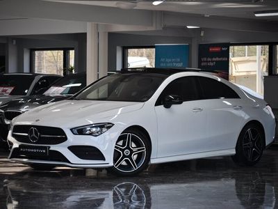 begagnad Mercedes CLA200 d 150hk AMG Sport Pano Burmester Navi