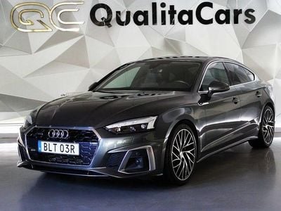 Begagnad Audi A5 Sportback S-Line 266 HK (195 kW) 2021 Grå Halvkombi