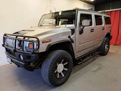 Mörkgrå (grå) Begagnad 2003 Hummer H2 SUV | 229 900 kr