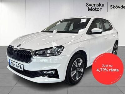 Begagnad Skoda Fabia Style 112 HK (82 kW) 2023 Vit Halvkombi