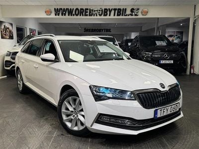 Begagnad Skoda Superb 2021 Vit Kombi