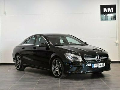 begagnad Mercedes 180 CLA coupeEuro 6 122hk bensin manuell Silver