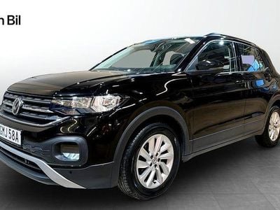 Svart Begagnad 2019 VW T-Cross Comfortline SUV | 149 900 kr (Marknadspris)