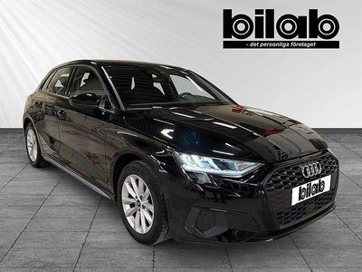 Begagnad Audi A3 Sportback Proline 110 HK (80 kW) 2022 Svart Halvkombi