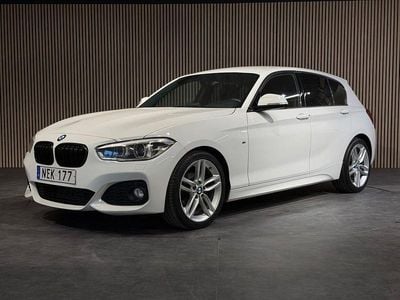 Begagnad BMW 118 M Sport 136 HK (100 kW) 2016 Vit Halvkombi