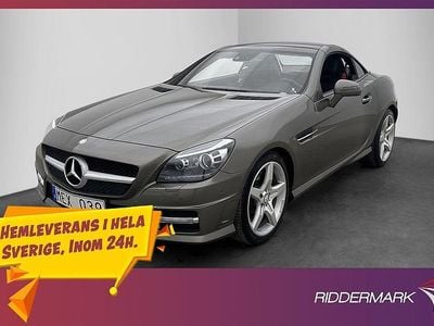 Mörkgrå Begagnad 2011 Mercedes SLK200 AMG line Cab | 269 800 kr