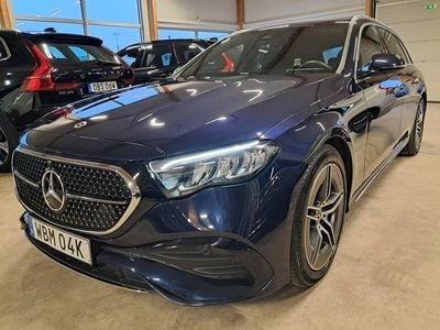 Nautical blue metallic Begagnad 2025 Mercedes E300 AMG | 659 000 kr (Marknadspris)