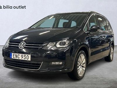 Begagnad VW Sharan 140 HK (102 kW) 2014 Svart Minibuss