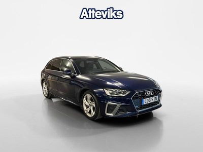 Blå Begagnad 2022 Audi A4 S-Line Kombi | 359 900 kr (Marknadspris)