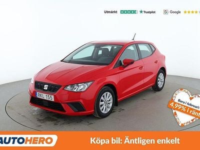 Begagnad Seat Ibiza 95 HK (69 kW) 2021 Röd Halvkombi