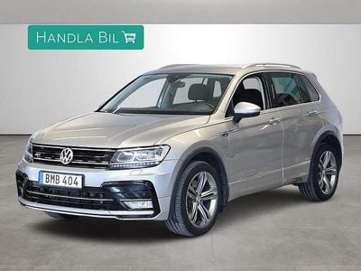 Silver Begagnad 2017 VW Tiguan R-line SUV | 204 900 kr (Marknadspris)