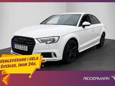Vit Begagnad 2018 Audi A3 Proline Sedan | 229 800 kr (Marknadspris)