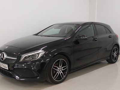 begagnad Mercedes A180 d 7G-DCT AMG Sport Kamera Night pack Eu6