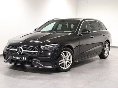 Svart Begagnad 2022 Mercedes C300e AMG Kombi | 449 000 kr (Lite dyr)