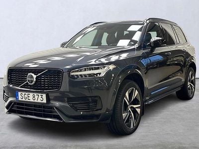 Begagnad Volvo XC90 R-Design 462 HK (339 kW) 2022 Grå SUV