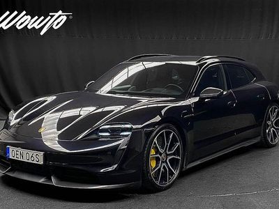 Svart Begagnad 2023 Porsche Taycan Sport Turismo Kombi | 1 095 800 kr