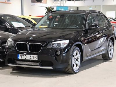 begagnad BMW X1 18d 143HK xDrive Aut Fullservad/Drag/Motorvärmare