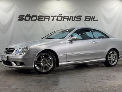 Begagnad Mercedes CLK55 AMG AMG 368 HK (270 kW) 2003 Silver Sportkupé