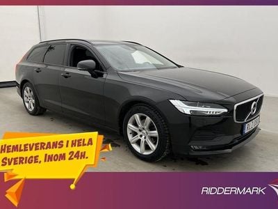 Svart Begagnad 2017 Volvo V90 Kinetic Kombi | 224 800 kr (Marknadspris)