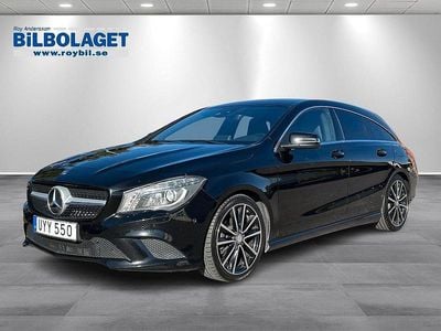 Svart Begagnad 2015 Mercedes CLA220 Shooting Brake Kombi | 179 800 kr (Marknadspris)