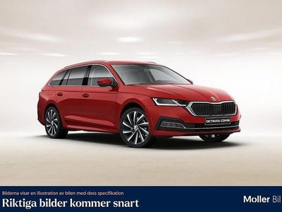 Begagnad Skoda Octavia Style 150 HK (110 kW) 2021 Röd Kombi