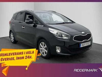 Begagnad Kia Carens 116 HK (85 kW) 2013 Svart Minibuss