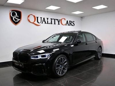Begagnad BMW 745 M Sport 394 HK (289 kW) 2022 Svart (blacksapphire metallic) Sedan