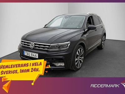 Svart Begagnad 2016 VW Tiguan R-line SUV | 214 800 kr (Dyr)
