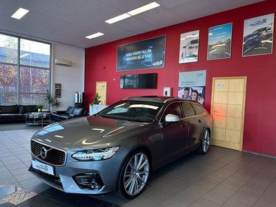 Grå Begagnad 2018 Volvo V90 R-Design Kombi | 279 500 kr (Marknadspris)