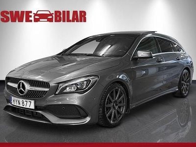 Begagnad Mercedes CLA220 Shooting Brake AMG 177 HK (130 kW) 2017 Grå Kombi