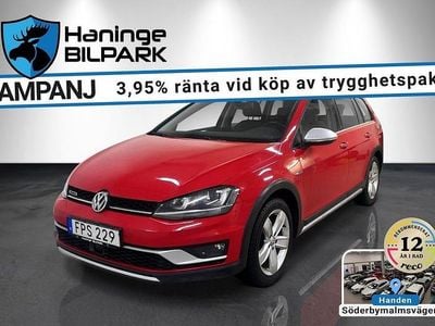 Röd Begagnad 2015 VW Golf Alltrack Kombi | 159 995 kr (Marknadspris)
