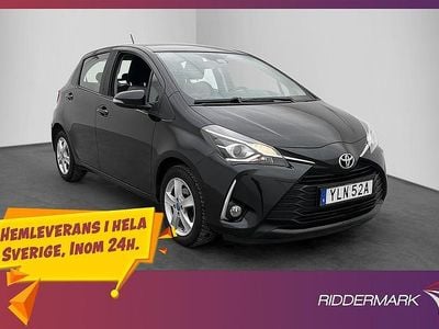 Begagnad Toyota Yaris Active 112 HK (82 kW) 2019 Svart Halvkombi