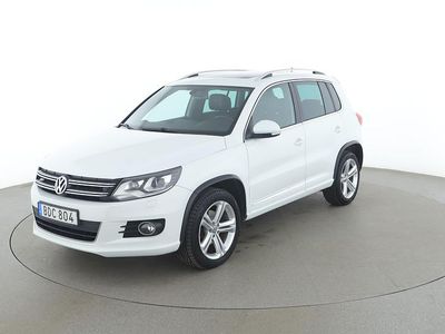 Vit Begagnad 2015 VW Tiguan R-line SUV | 149 000 kr (Marknadspris)