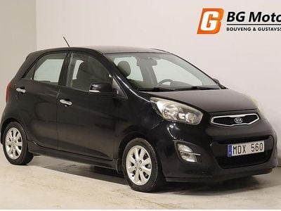Svart Begagnad 2011 Kia Picanto Comfort Halvkombi | 43 600 kr (Dyr)