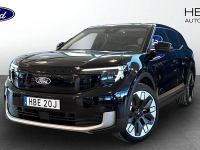 Svart Ny 2025 Ford Explorer Extended Range SUV | 514 900 kr (Marknadspris)
