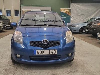 Begagnad Toyota Yaris 87 HK (63 kW) 2008 Blå Halvkombi