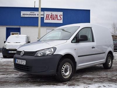 Begagnad VW Caddy 109 HK (80 kW) 2012 Silver Minibuss