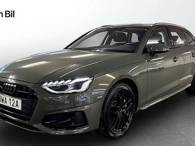 Distriktgrön metallic Begagnad 2023 Audi A4 Advanced Plus Kombi | 349 900 kr (Marknadspris)