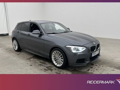 begagnad BMW 118 143hk M Sport HiFi Sensorer Välservad 0.44L/mil