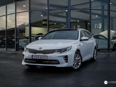 Vit Begagnad 2016 Kia Optima GT-Line Kombi | 179 900 kr (Marknadspris)