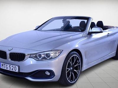 Begagnad BMW 420 Sport Line 184 HK (135 kW) 2015 Silver Cab