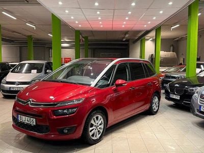 Begagnad Citroën Grand C4 Picasso 120 HK (88 kW) 2015 Röd Minibuss