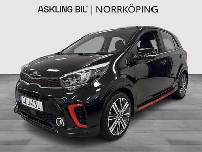 Begagnad Kia Picanto GT-Line 101 HK (74 kW) 2019 Svart Halvkombi