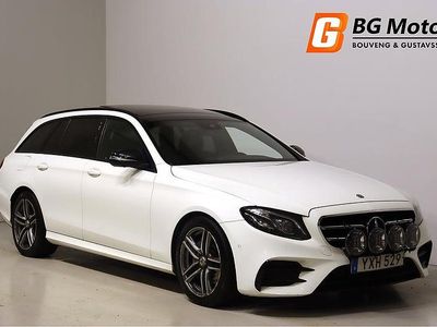Vit Begagnad 2018 Mercedes E220 AMG line Kombi | 309 700 kr (Marknadspris)