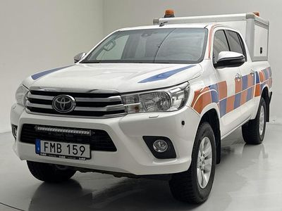 Begagnad Toyota HiLux 150 HK (110 kW) 2018 Vit Pickup